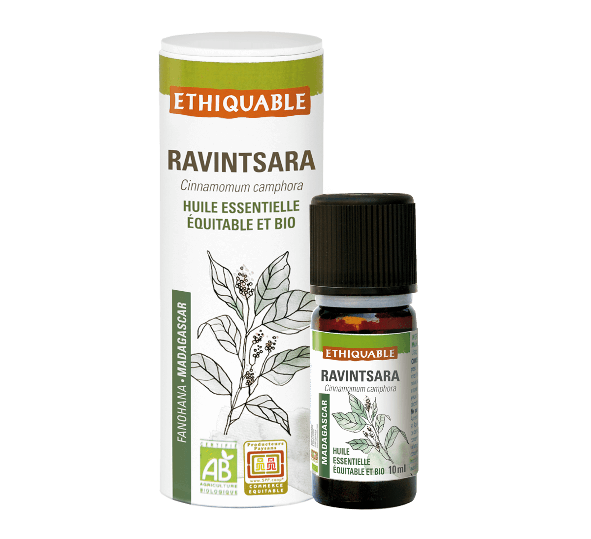 Ethiquable - Huile essentielle de ravinstara bio issue du commerce équitable Ethiquable - Huile essentielle de ravinstara bio issue du commerce équitable
